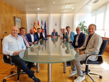 Representantes de la Asociación Internacional de Ocio Nocturno se reúnen con el Consell de Ibiza